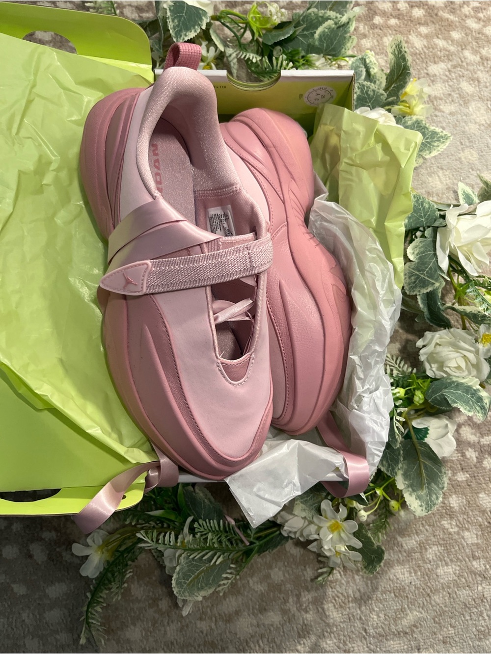 Jordan Women’s Pink Platform Sneakers